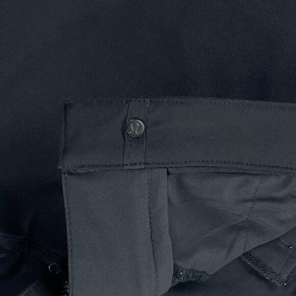 Lululemon ABC Pant Classic 5 Pocket Warpstreme Stretch Black Straight Mens 36x29 - Picture 7 of 8